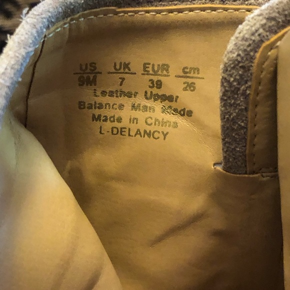 Franco Sarto L-Delancy Suede Ankle Boot - Mushroom, Size 9 - Picture 8 of 8